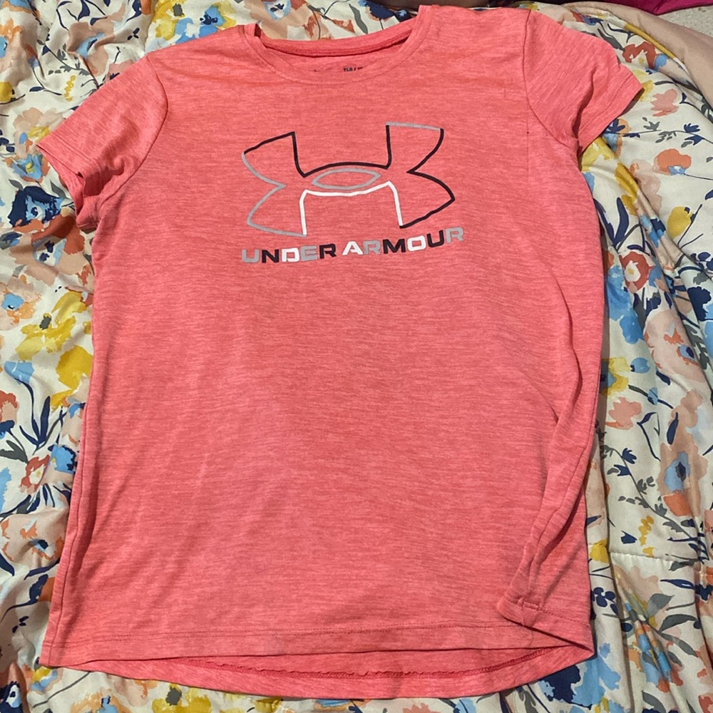 A under armor, shirt, color, pink